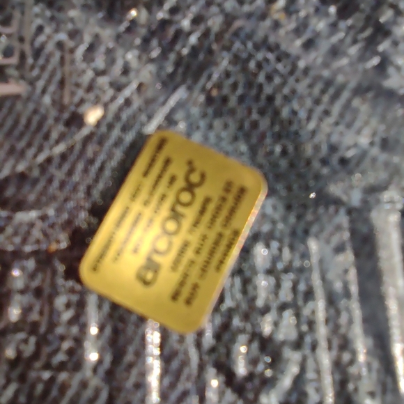 Arcoror Christmas plates etched set of 4 never used NWT - Picture 5 of 10